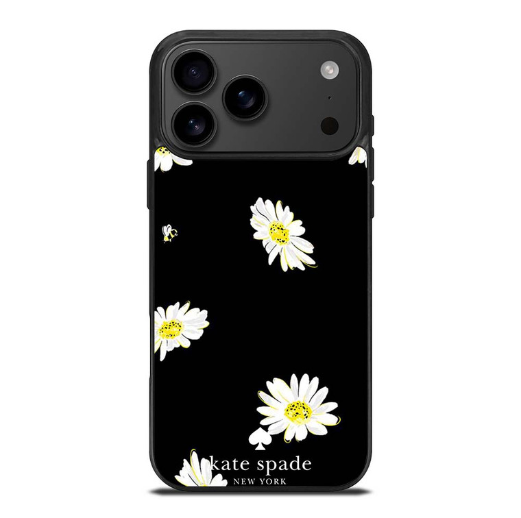 KATE SPADE FLOWER IN BLACK iPhone 17 Pro Max Case Cover
