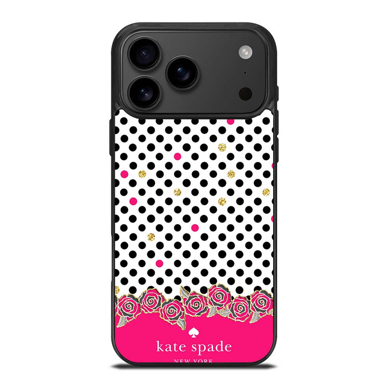 KATE SPADE FLOWER POLKADOT iPhone 17 Pro Max Case Cover