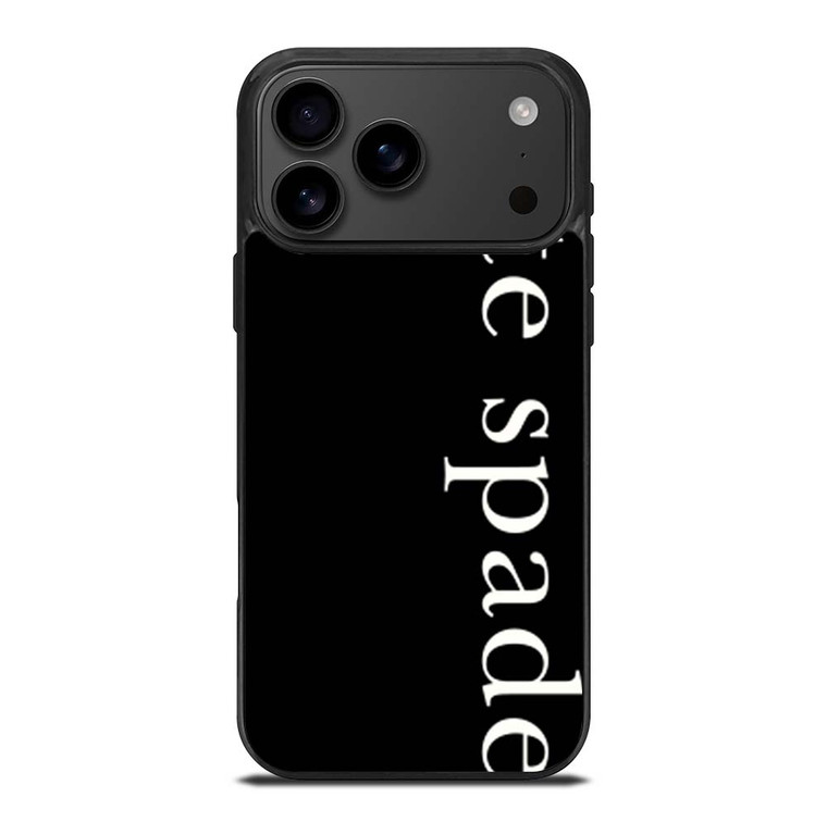 KATE SPADE NEW YORK BLACK iPhone 17 Pro Max Case Cover