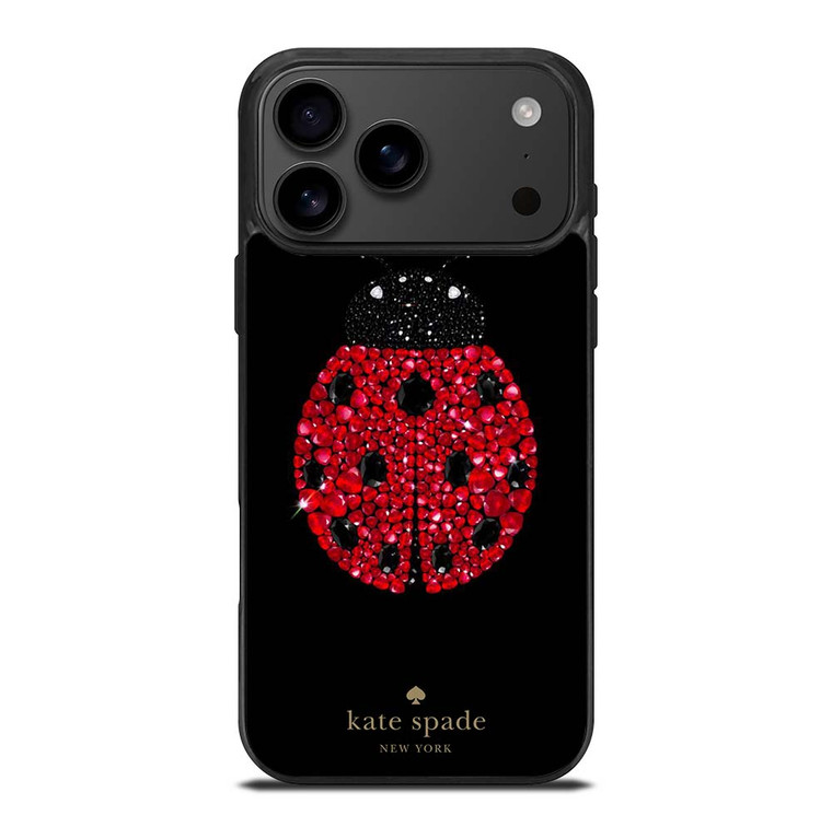 KATE SPADE NEW YORK DIAMOND LADYBUG iPhone 17 Pro Max Case Cover