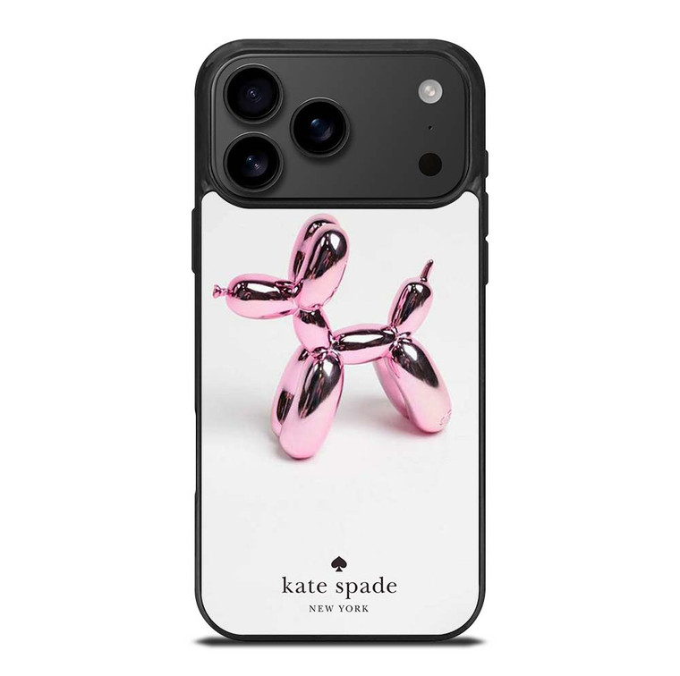 KATE SPADE NEW YORK LOGO DOG BALLOON iPhone 17 Pro Max Case Cover