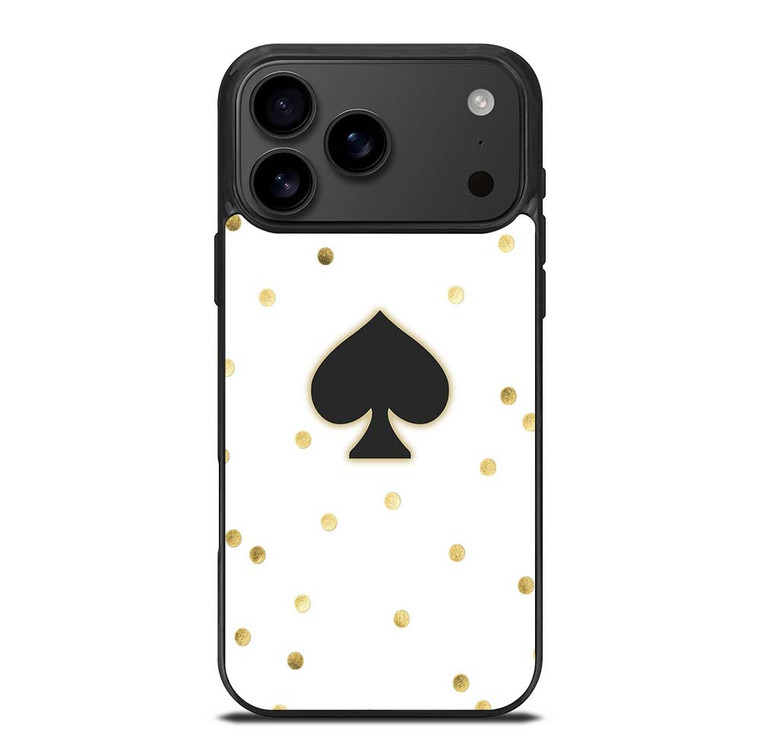 KATE SPADE NEW YORK LOGO GOLD iPhone 17 Pro Max Case Cover