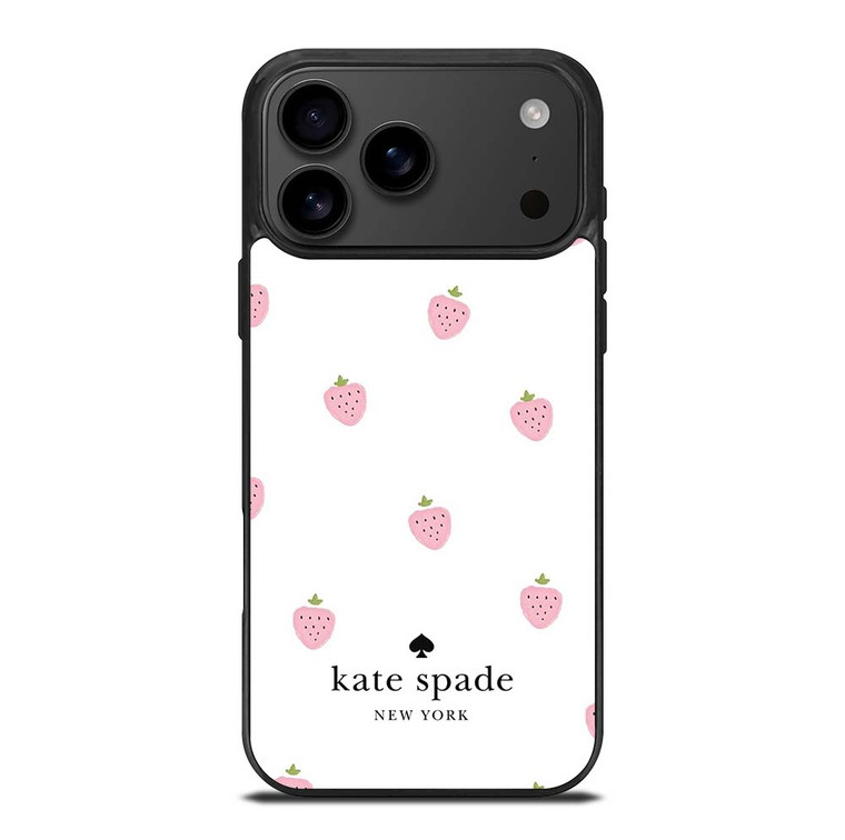 KATE SPADE NEW YORK PINK STRAWBERRY iPhone 17 Pro Max Case Cover