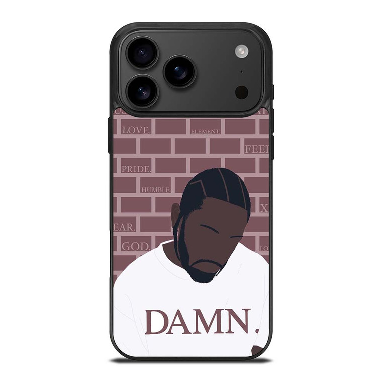 KENDRICK LAMAR DAMN CARTOON iPhone 17 Pro Max Case Cover