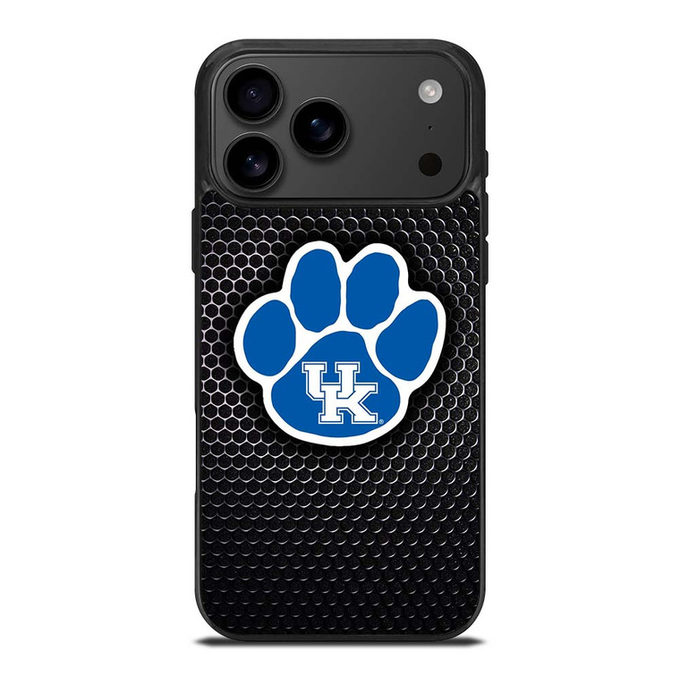 KENTUCKY WILDCATS METAL LOGO iPhone 17 Pro Max Case Cover