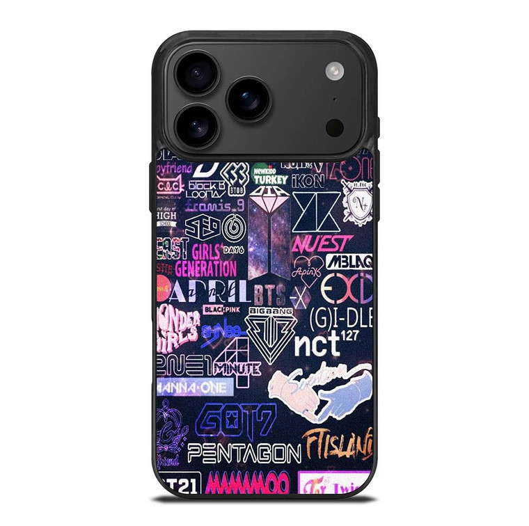 KPOP BAND ALL iPhone 17 Pro Max Case Cover