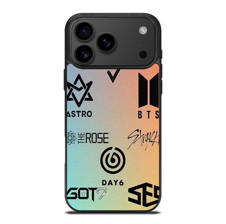 KPOP BAND LOGO iPhone 17 Pro Max Case Cover