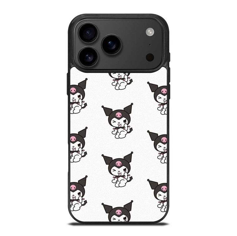 KUROMI CAT ANIME PATTERN iPhone 17 Pro Max Case Cover