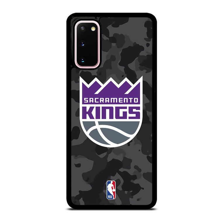 SACRAMENTO KINGS BLACK CAMO Samsung Galaxy S20 Case Cover