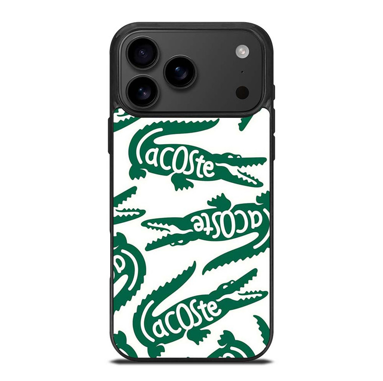 LACOSTE CROC CUTE ICON iPhone 17 Pro Max Case Cover