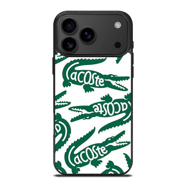 LACOSTE PATTERN iPhone 17 Pro Max Case Cover