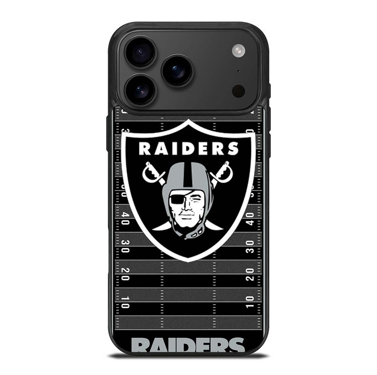 LAS VEGAS RAIDERS FOOTBALL FIELD iPhone 17 Pro Max Case Cover