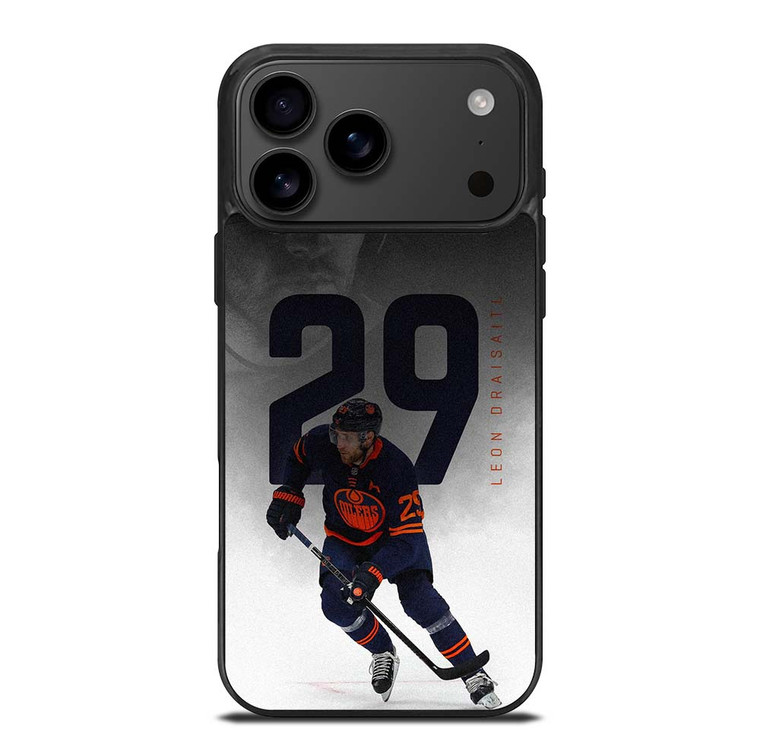 LEON DRAISAITL EDMONTON OILERS iPhone 17 Pro Max Case Cover