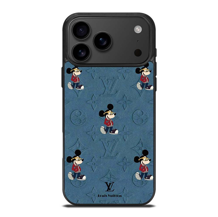 LOUIS VUITTON MICKEY MOUSE iPhone 17 Pro Max Case Cover