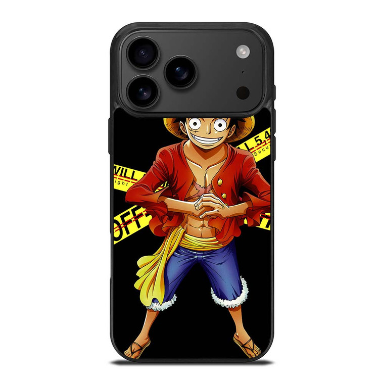 LUFFY OFF WHITE iPhone 17 Pro Max Case Cover