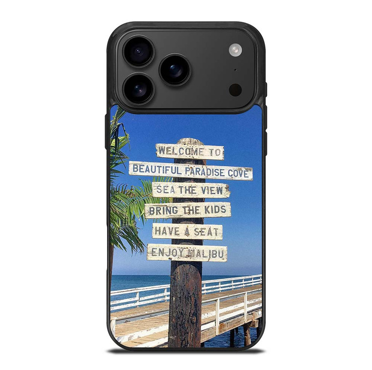 MALIBU BEACH iPhone 17 Pro Max Case Cover