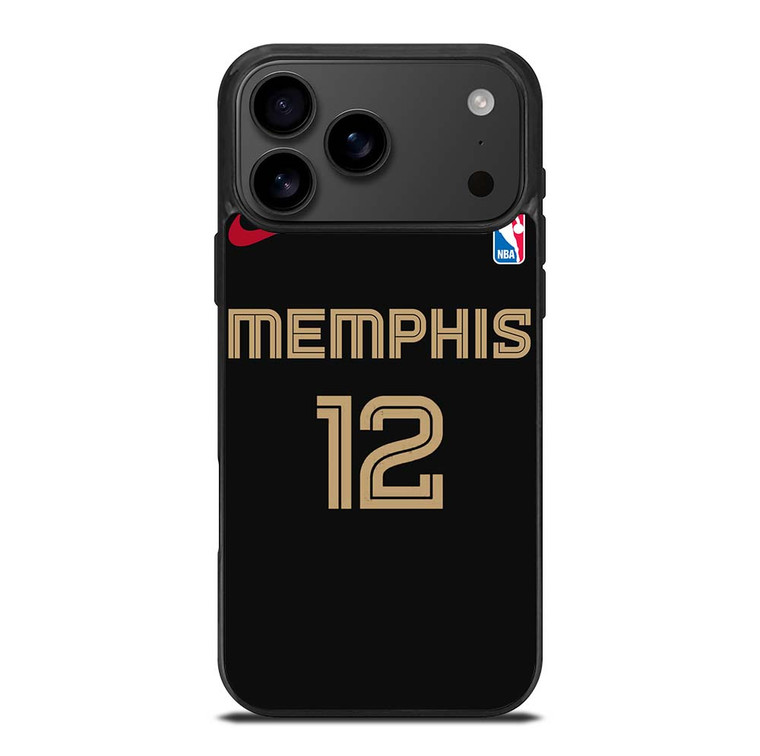 MEMPHIS GRIZZLIES JA MORANT NBA BASKETBALL iPhone 17 Pro Max Case Cover