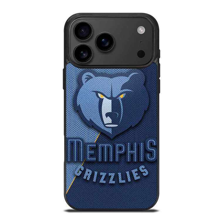 MEMPHIS GRIZZLIES NBA BASKETBALL LOGO iPhone 17 Pro Max Case Cover