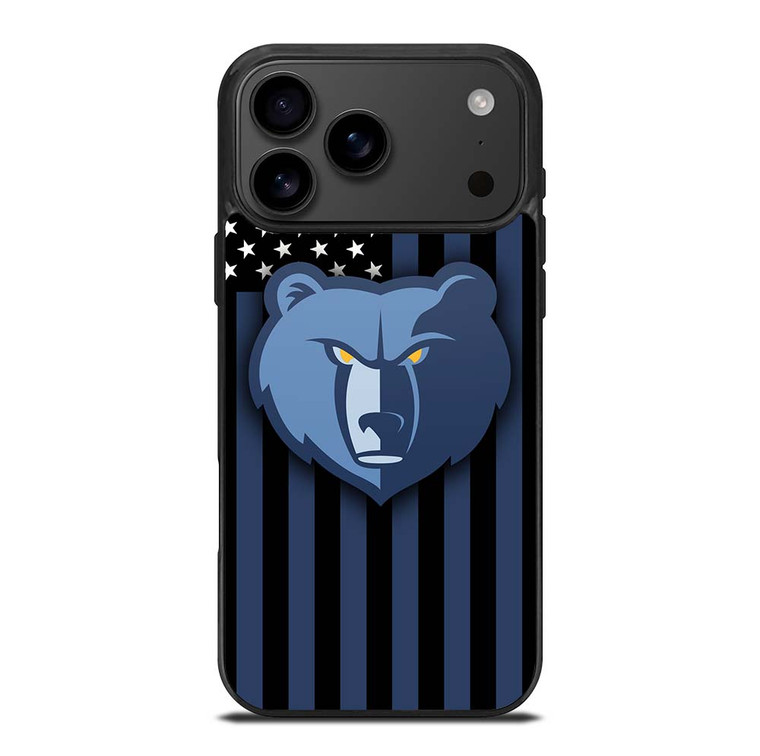 MEMPHIS GRIZZLIES NBA USA FLAG iPhone 17 Pro Max Case Cover
