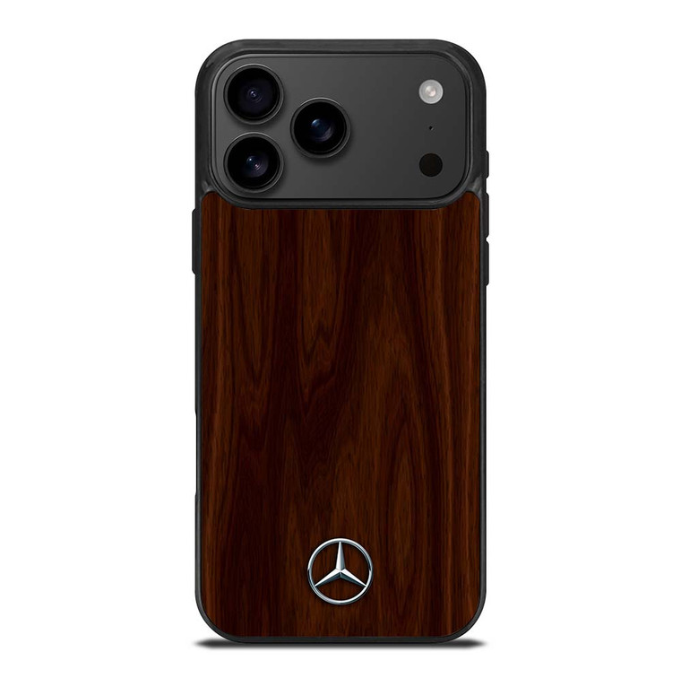 MERCEDES BENZ WOOD BROWN iPhone 17 Pro Max Case Cover