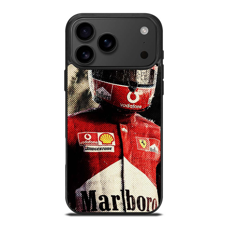 MICHAEL SCHUMACHER FERRARI F1 iPhone 17 Pro Max Case Cover