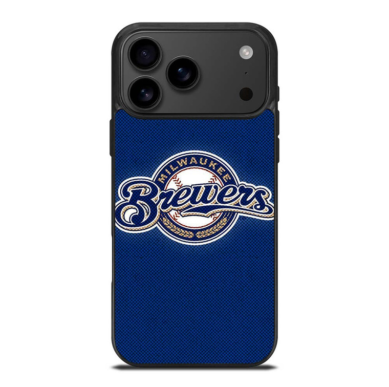 MILWAUKEE BREWERS MLB BASEBALL LOGO iPhone 17 Pro Max Case Cover