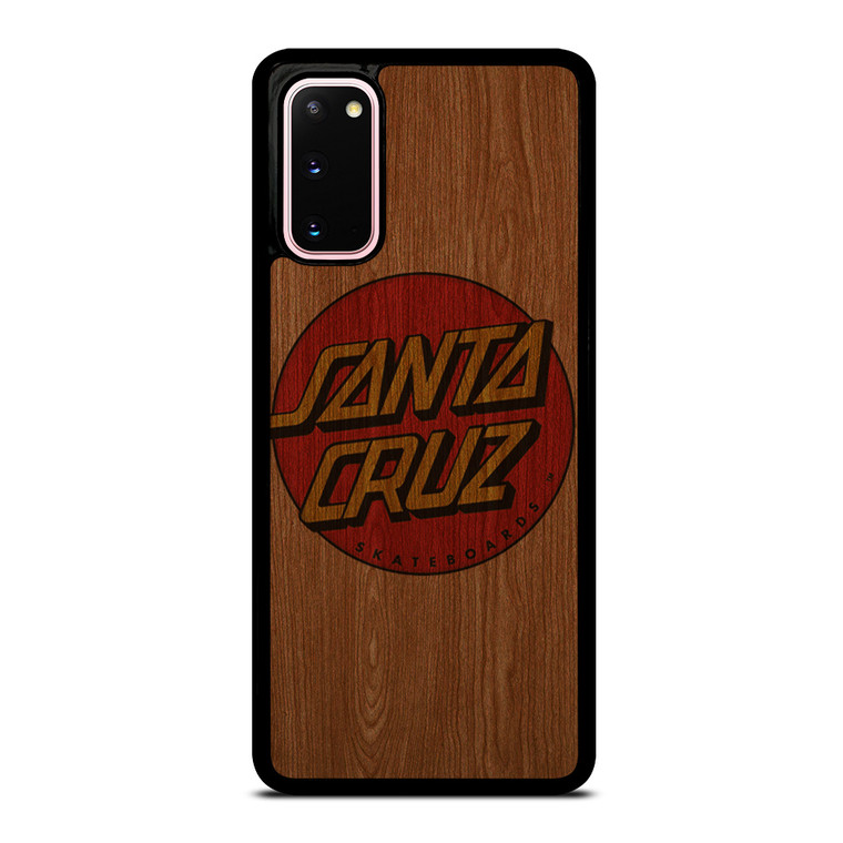 SANTA CRUZ SKATEBOARD WOODEN LOGO Samsung Galaxy S20 Case Cover