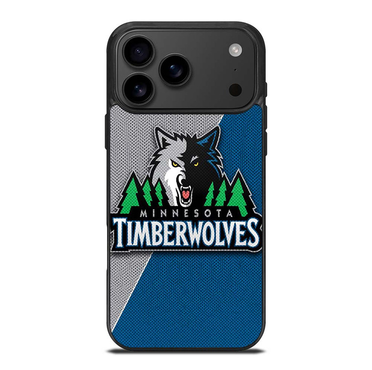 MINNESOTA TIMBERWOLVES NBA BASKETBALL LOGO iPhone 17 Pro Max Case Cover
