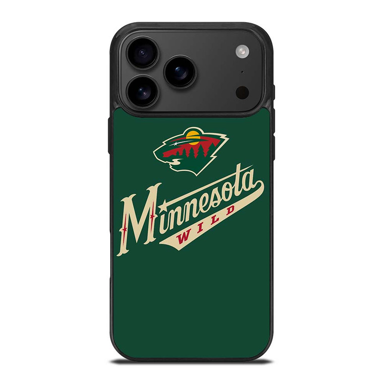 MINNESOTA WILD LOGO NHL HOCKEY TEAM iPhone 17 Pro Max Case Cover