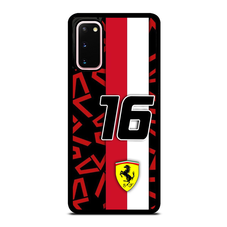 SCUDERIA FERRARI CHARLES LECLERC F1 FORMULA ONE Samsung Galaxy S20 Case Cover