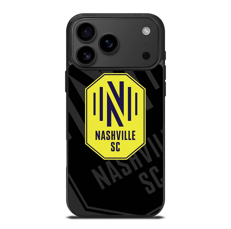 NASHVILLE SC MLS BLACK iPhone 17 Pro Max Case Cover