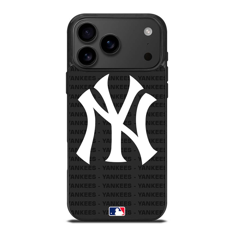 NEW YORK YANKEES BASEBALL BLACK iPhone 17 Pro Max Case Cover
