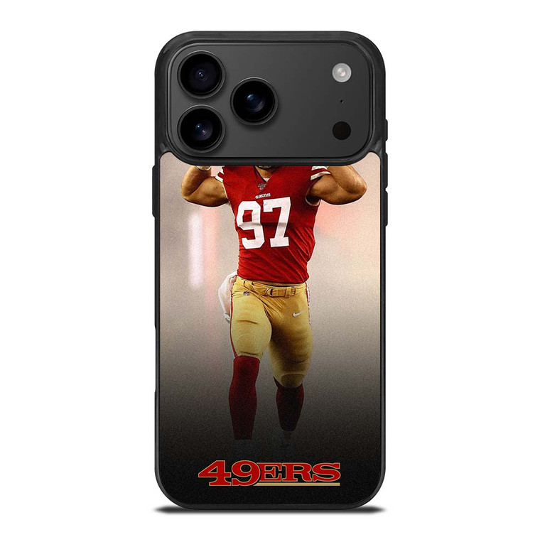 NICK BOSA SAN FRANCISCO 49ERS 2 iPhone 17 Pro Max Case Cover