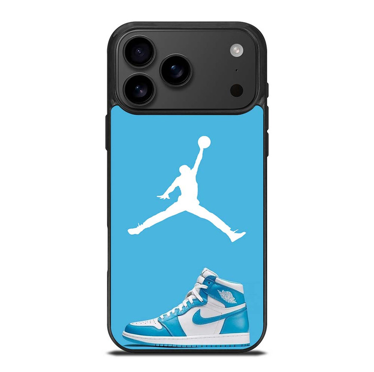 NIKE AIR JORDAN BLUE iPhone 17 Pro Max Case Cover