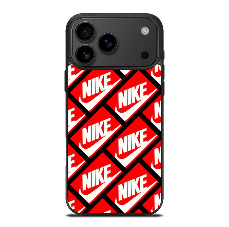 NIKE BOX PATTERN iPhone 17 Pro Max Case Cover
