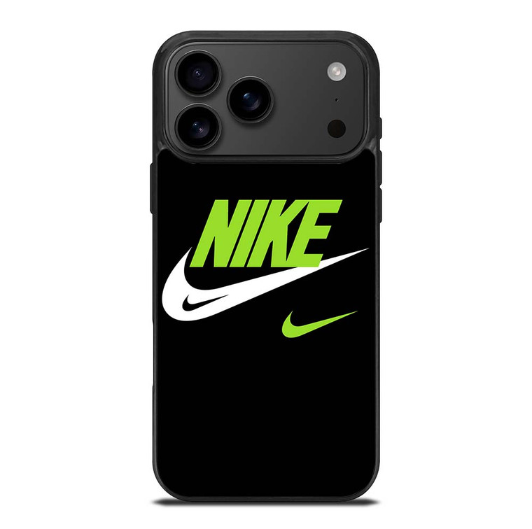 NIKE SWOOSH GREEN iPhone 17 Pro Max Case Cover