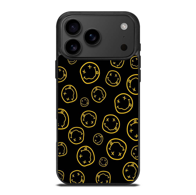 NIRVANA ROCK ICON PATTERN iPhone 17 Pro Max Case Cover