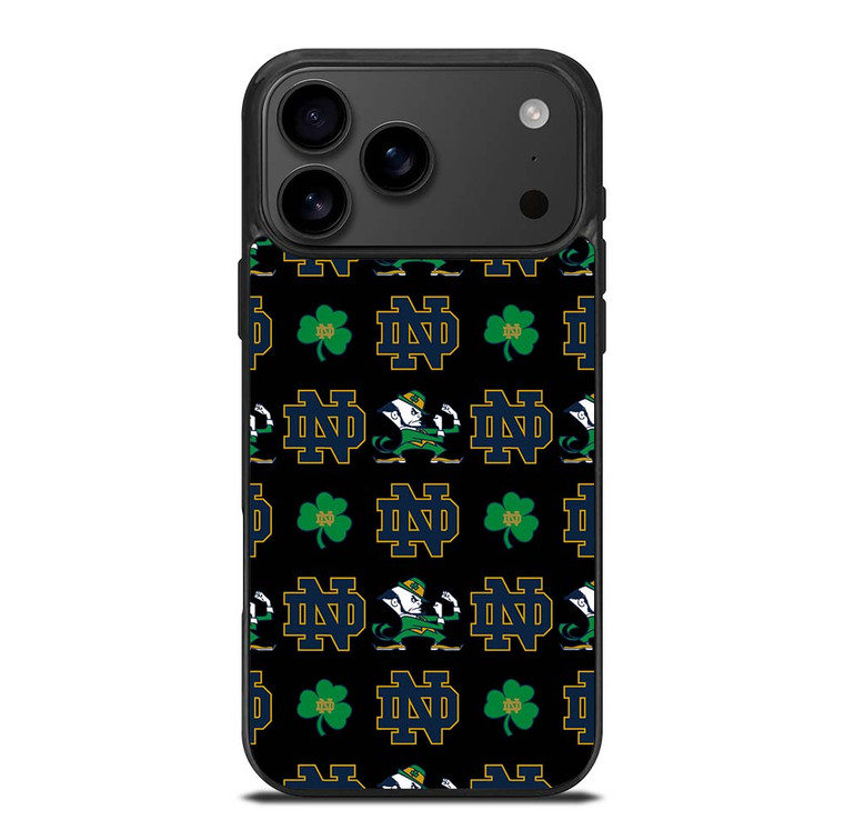 NOTRE DAME FIGNTING IRISH PATTERN iPhone 17 Pro Max Case Cover
