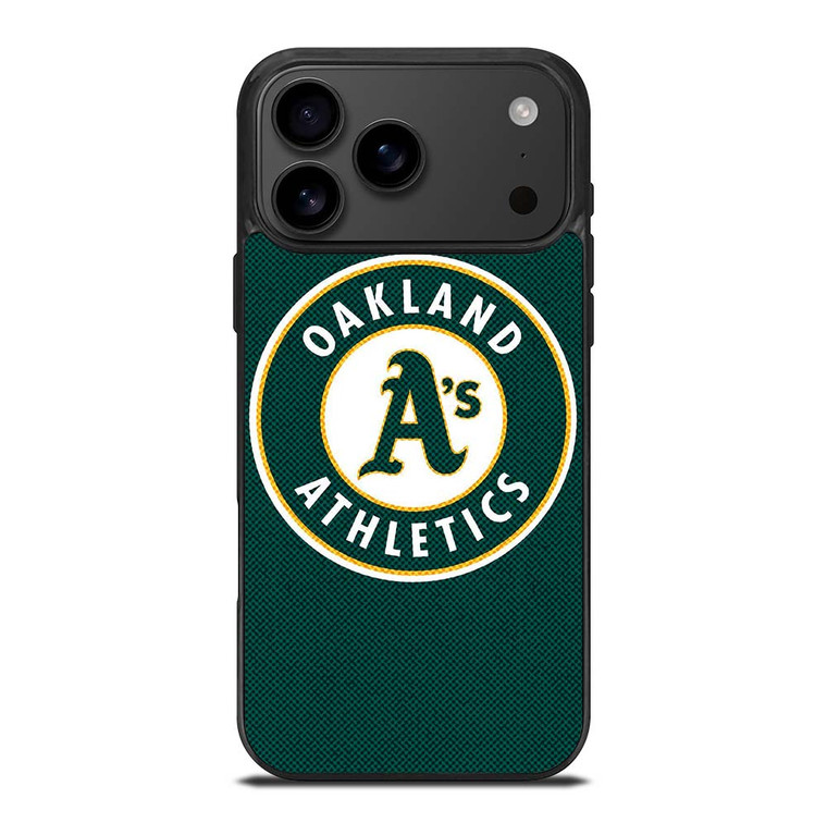 OAKLAND ATHLETICS MLB BASEBALL LOGO iPhone 17 Pro Max Case Cover