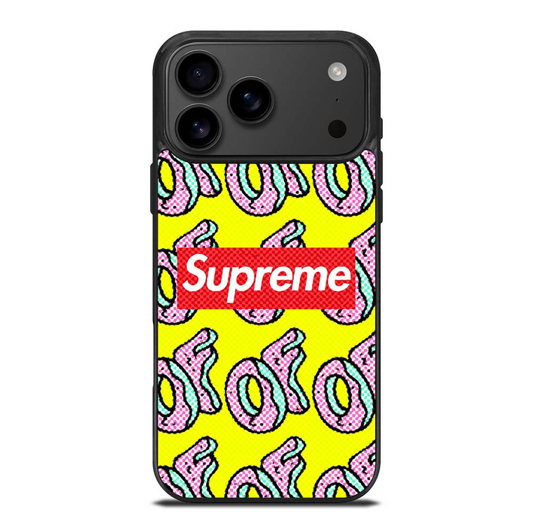 ODD FUTURE OF GOLF WANG SUPREME iPhone 17 Pro Max Case Cover