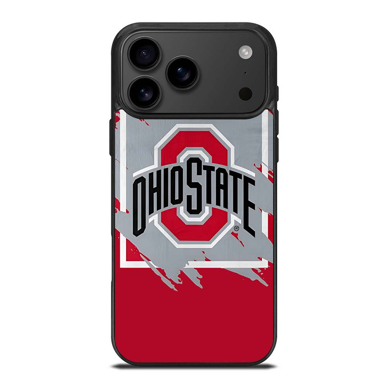 OHIO STATE BUCKEYES UNIVERSITY FOOTBALL LOGO iPhone 17 Pro Max Case Cover