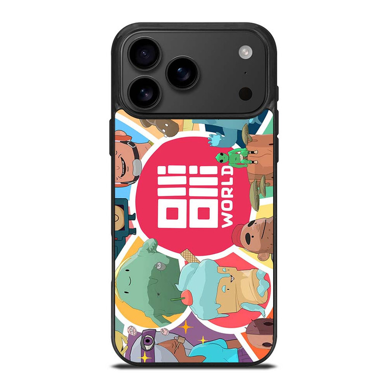 OLLIOLLI WORLD GAMES ALL CHARACTER iPhone 17 Pro Max Case Cover