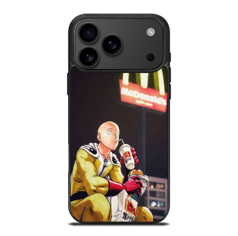 ONE PUNCH MAN X MCDONALD'S iPhone 17 Pro Max Case Cover