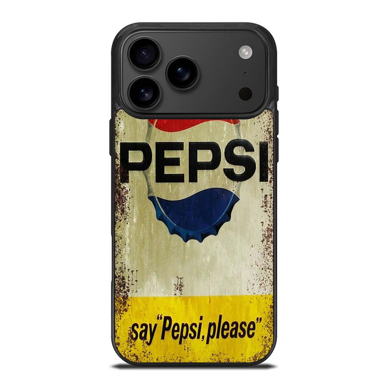 PEPSI COLA iPhone 17 Pro Max Case Cover