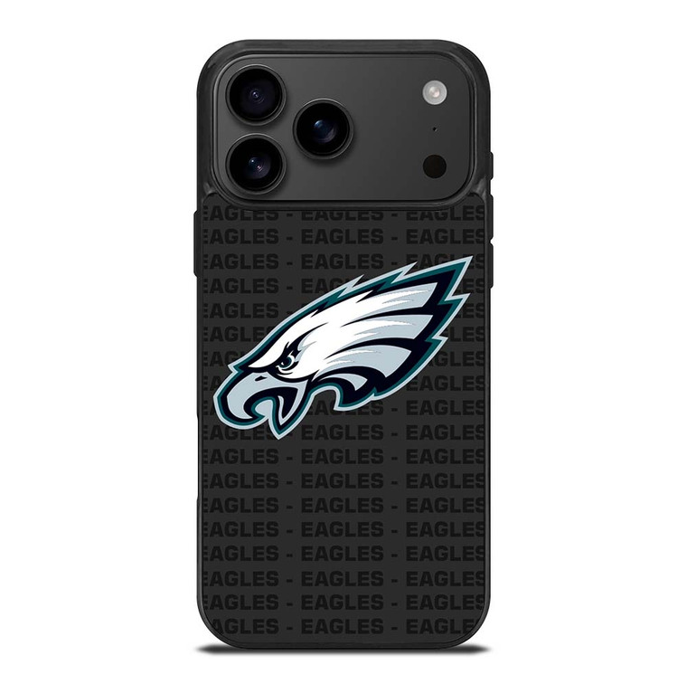 PHILADELPHIA EAGLES FOOTBALL TEXT iPhone 17 Pro Max Case Cover