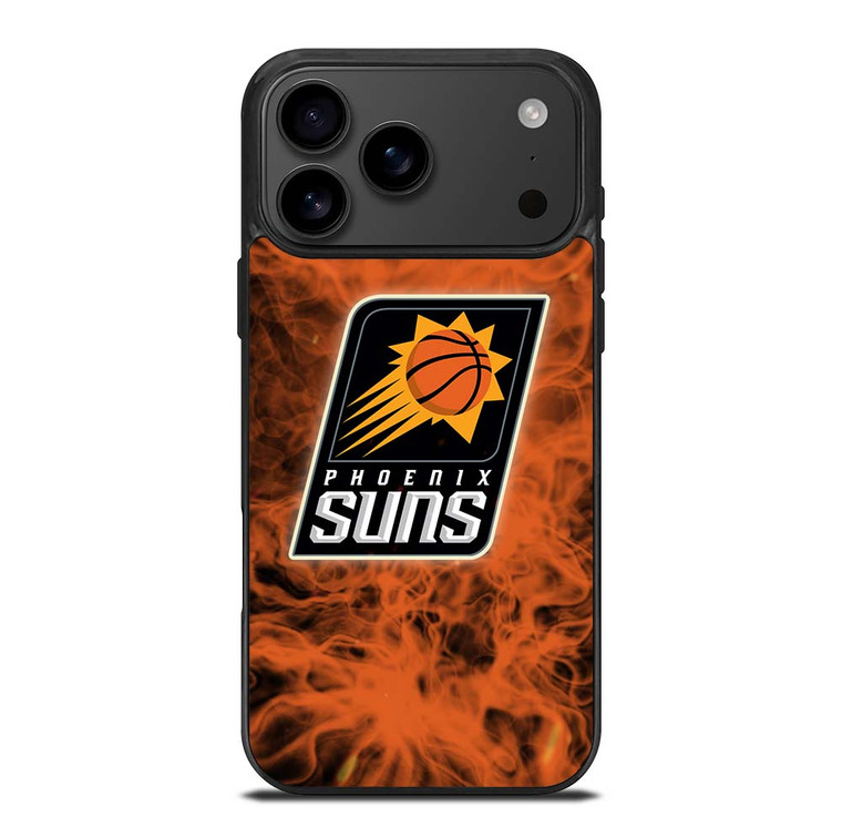 PHOENIX SUNS BASKETBALL NBA FIRE iPhone 17 Pro Max Case Cover