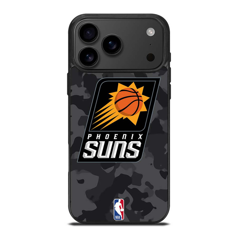 PHOENIX SUNS BLACK CAMO iPhone 17 Pro Max Case Cover