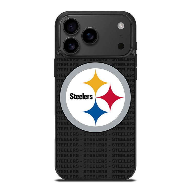 PITTSBURGH STEELERS FOOTBALL TEXT iPhone 17 Pro Max Case Cover
