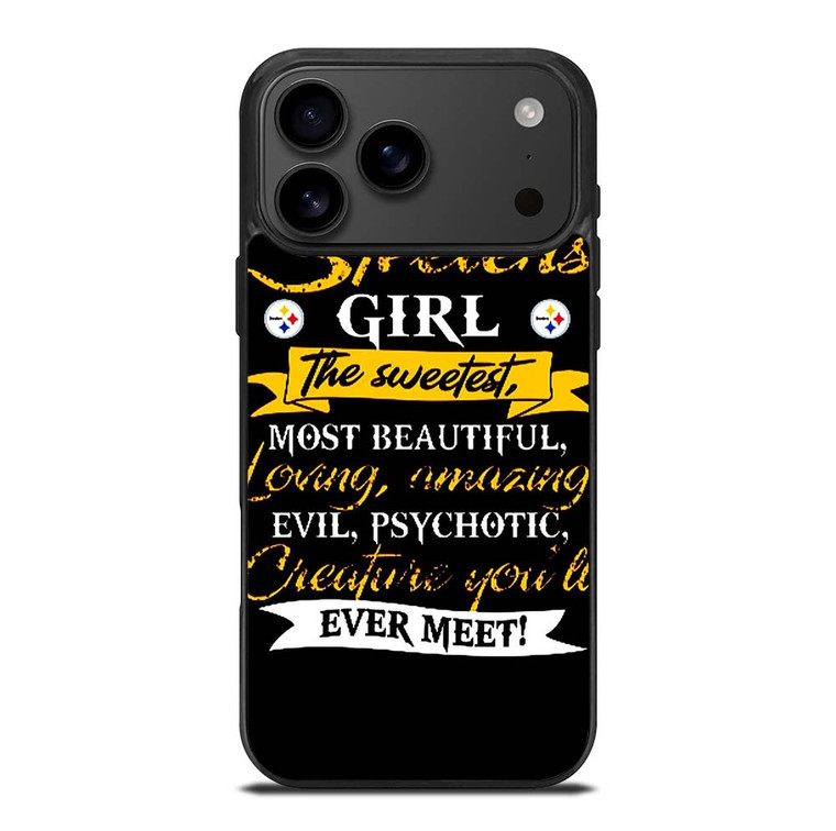 PITTSBURGH STEELERS GIRL FANS iPhone 17 Pro Max Case Cover