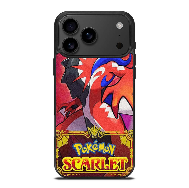 POKEMON SCARLET iPhone 17 Pro Max Case Cover